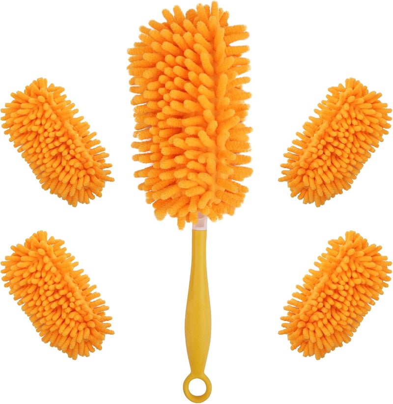 REDONES Dusters for Swiffer - Reusable Duster Refill Compatible with Swiffer Hand Duster, 360 Heavy Duty Dusters Refills 4 Pack(Handle is Not Included) - Image 1